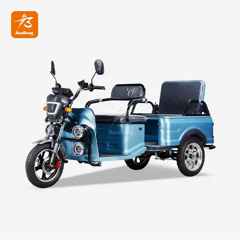 Foldable Design Electric Tricycle for Cargo&Passengers